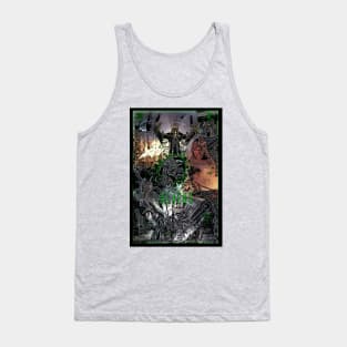 Aliens (Paintchips) Poster Tank Top